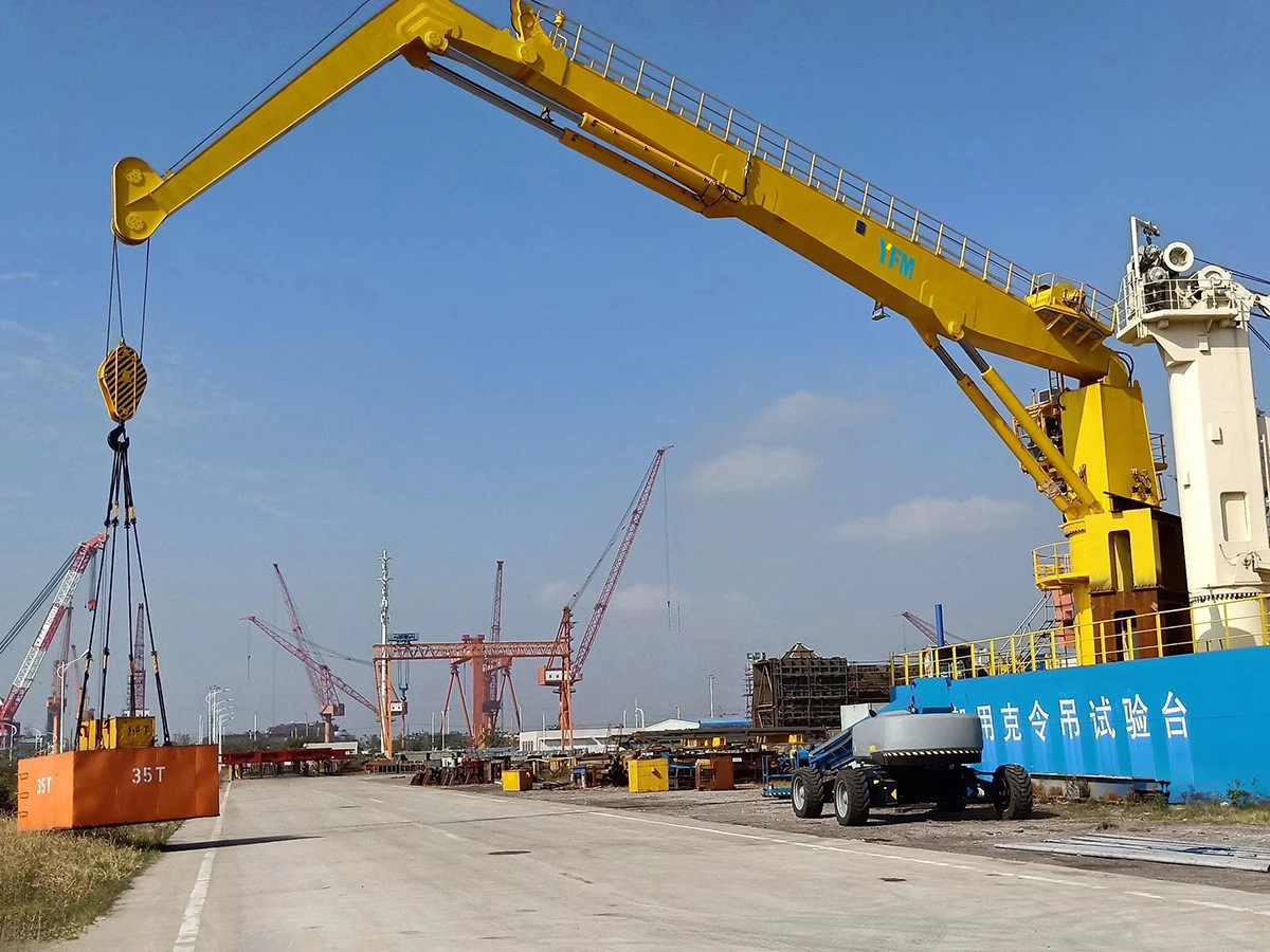 Knuckle Boom Offshore Hydraulic Crane Knuckle Boom Offshore Hydraulic Crane